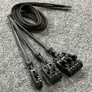 Spliced Dyneema Attachments for Splash Teasers or Dredges to